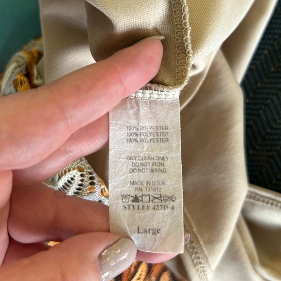 Judith March Multicolor Patterned Mini Dress - Picture 3 of 9